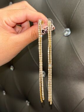 Gold and Silver Earring set